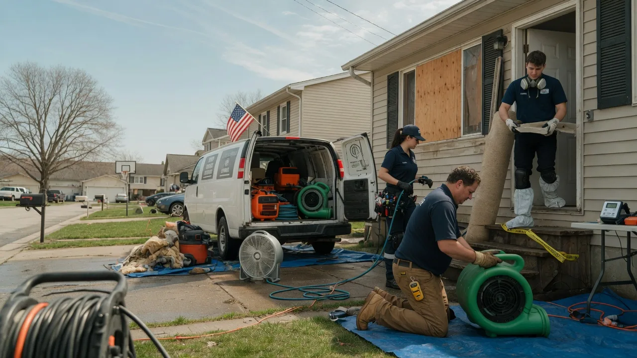 Water Damage Restoration in Columbus, NE near me